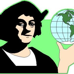 Columbus with Globe