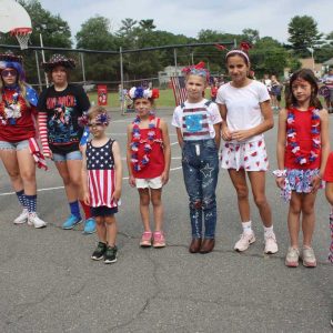 Children participated in the costume competition.