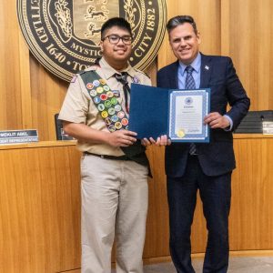 Mayor Gary Christenson read a proclamation from the City of Malden honoring Madison’s achievement.