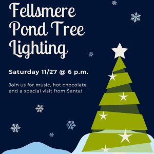 Dark Blue and Green Christmas Holiday Postcard