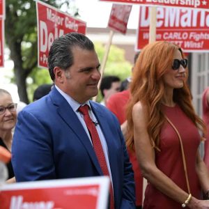 Mayor Carlo and First Lady Stacy DeMaria