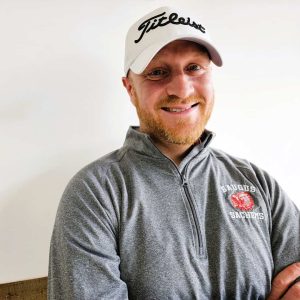 EXCITED ABOUT YOUNG GIRLS’ BASKETBALL: Chris Howe, in his second year as the Saugus Youth and Rec Girls Basketball Program Director. (Saugus Advocate photo by Mark E. Vogler)