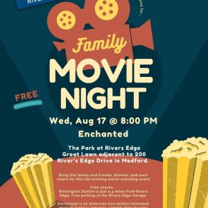 Enchanted Movie Night Flyer