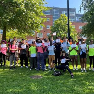 Certificates of completion were presented to participants on the final day of Mayor DeMaria’s Summer Work Program 2024. (Photo courtesy of the City of Everett)