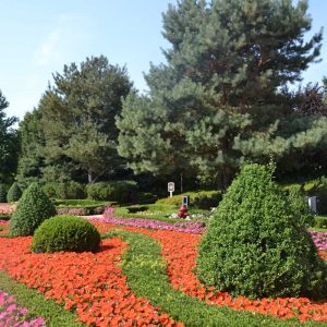 Gardens at Encore Boston Harbor in Everett, the site of a field trip by the Saugus Garden Club in September. (Photo courtesy of Laura Eisener)