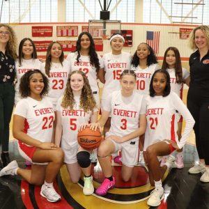 The EHS Crimson Tide girls basketball team