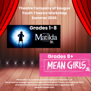 (Graphic courtesy of Theatre Company of Saugus)