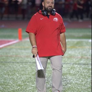 New Saugus High School football Head Coach Greg Bluestein