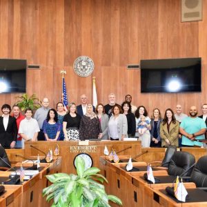 The Everett Citizens Foundation presented grants to 17 local organizations during the most recent round of funding back in May 2025. (Photo courtesy of the City of Everett)