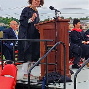 HER FIRST SAUGUS HIGH COMMENCEMENT ADDRESS-2