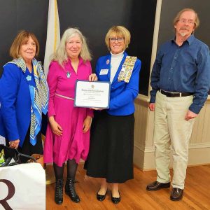 Historical Preservation Award presented-2