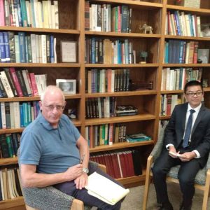 Henry Fan, a sophomore at Malden High School, interviewed Dr. Oliver Hart, a Nobel Laureate in Economics (2016),