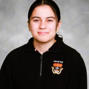Isabella Santoro was recently named the recipient of the school’s Fenwick First Award. (Courtesy photo to The Saugus Advocate)