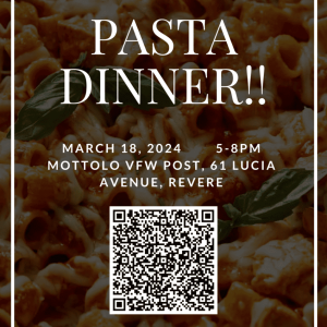 JROTC Pasta Dinner Poster