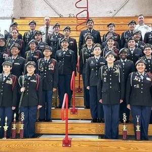 The Revere High School Army JROTC Patriot Battalion Drill and Color Guard (Courtesy photo)