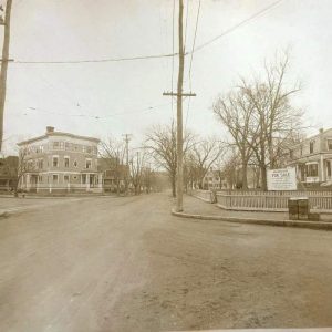 A real photo postcard from the early 1920s from Frank Levine’s personal collection: the widening of Beech Street looking north from the junction of Oliver and Beech.