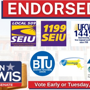 Labor unions Represent Sen Lewis