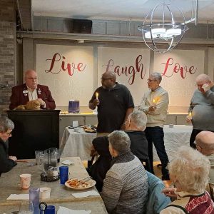 Left to right, District Governor-2