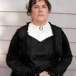 Lynne Moulton performs as Lizzie Borden