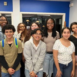 Malden High School Eco Club Members who recently published an article titled “From the Streets to the River – Litter’s Effect on Malden” (Courtesy photo)