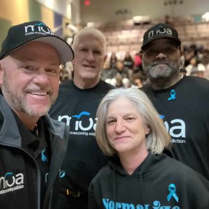 MOA President Paul Hammersley, MOA Vice President Dana Brown, MOA-2