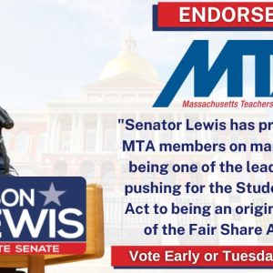 MTA endorse Sen Lewis