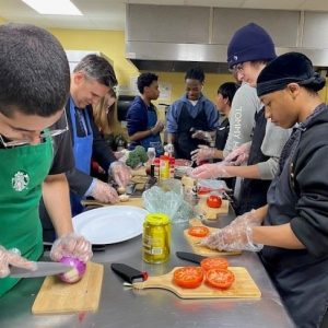 MTEC Teens and Mayor Get Cooking Lessons
