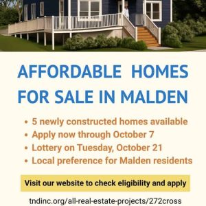 Malden Affordable Homeownership Project