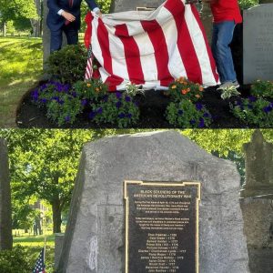 Mayor Gary Christenson and Willis Rose, Sr. unveil the Memorial on June 28 at historic Bell Rock Cemetery. (Courtesy photo)