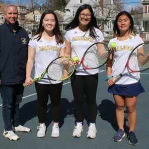 Malden High Girls Tennis Senior Captains-2