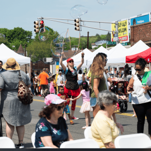 On Sept. 30, the May-plwood Festival (shown in a photo taken from last year) will bring in the fun in Maplewood Square once again.