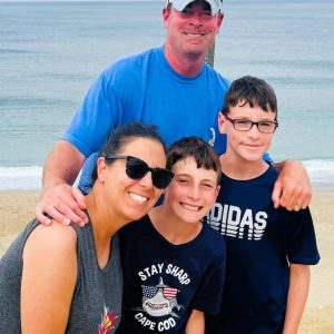 Mark Bell and family