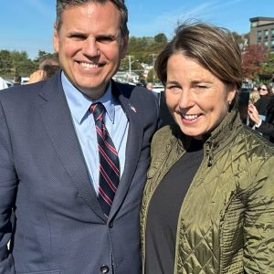 Mayor Gary Christenson has been endorsed by Gov. Maura Healey this past week.