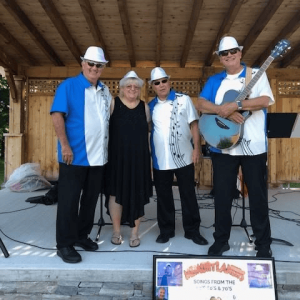 NEXT WEDNESDAY NIGHT’S FREE CONCERT: The Memorylaners will perform popular hits from the 50s, 60s and 70s. Admission is free – with the show getting underway at 6 p.m. on July 17, weather permitting. (Courtesy Photo to The Saugus Advocate)