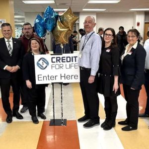 On hand for the Credit for Life presentation were Northern Bank’s Head of Cash Management, Ivette Koracki; Chief Human Resources Officer Kathy Harris; Malden Mayor Gary Christenson, Head of Internal Audit Jonathan Josselyn; Malden High School (MHS) educators Beth Hurwitz, Timothy Lane and Kelle Griffin; Compliance Specialist Clare White; Director of Independent Risk Management Eric Van Allen; and General Counsel, Executive Vice President Sean Mahoney. (Advocate Photos)