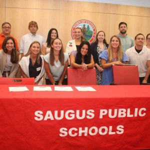 New teachers were welcomed to the Saugus Public Schools district with a training and orientation on Tuesday morning.