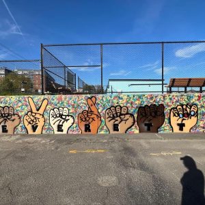 New Everett mural combines art and climate to beat the heat.