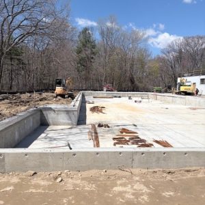 The Hall Memorial Pool, which is currently undergoing major renovations through the Department of Conservation & Recreation (DCR). Improvements include a rebuilt pool shell, expanded pool size, a new zero-entry design for improved accessibility and a renovated pool deck.