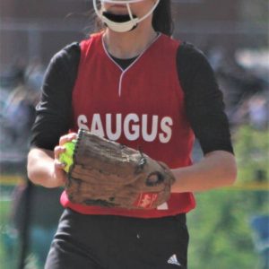 Pitcher Fallon Millerick hurled a 2-0 shutout victory over Melrose on Tuesday.