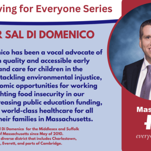 Massachusetts State PTA graphic highlighting Senator Sal DiDomenico as the keynote speaker.