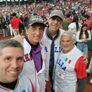 Left to right: State Senator DiDomenico and State Representatives James Arena-DeRosa, Adrian Madaro and Paul Donato.