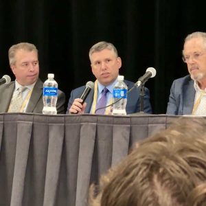 Senator Sal DiDomenico speaking as part of the NCSL Education Panel.