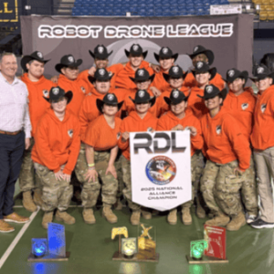 Dr. Casey Geist, Cadets David Flores Luna, Radley Lekuku, Jack Cambriello, Diego Leal Robles, Adekanmi Fetuga, Meyson Garcia Alvarado, Douglas Martinez Aguilar, Britany Argueta De Leon, Larissa Saraiva and Katherine Morales, MAJ (R) Deborah Bowker and Cadets Victoria Ackles, Keyrin Berganza Argueta, Giselle Alarcon Alas and Izabelly Alves Dos Santos.