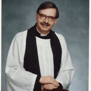 Rev. Roger Nelson, as he appeared during his younger days, after arriving at St. John’s Episcopal Church as a 33-year-old pastor and priest. This photo is posted on the St. John’s Episcopal Church website. (Courtesy Photo to The Saugus Advocate)