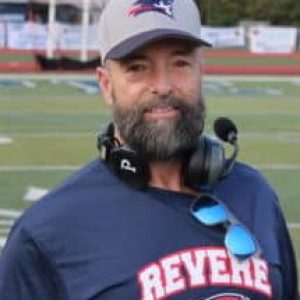 Will he stay or will he go? Revere High School Football Head Coach Lou Ciccatelli says he is going. (Courtesy Photo)