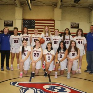 Varsity, shown from left to right: Bottom row: Assistant Coach Victoria Correira, Assistant Coach Elizabeth Lake, Head Coach Ariana Rivera, Daniela Murillo, Julianna Bolton, Salma Zahraoui, Rocio Gonzalez and Shayna Smith; standing: Marwa Riad, Alisha Jean, Bella Stamatopoulos, Belma Velic, Haley Belloise, Nisrin Sekkat and Lea Doucette with Assistant Coaches Michael Micciche and Nicholas Canelas. (Advocate photo by Tara Vocino)