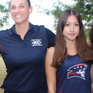 Head Coach Katie Sinnott with Capt. Olivia Rupp.  (Advocate file photo)