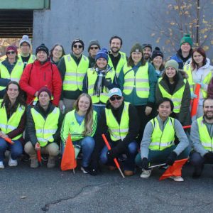 The Run Club of Malden raised money for the Bread of Life and Mystic Valley YMCA on Sunday during their Wobble Before You Gobble 5K along Dartmouth Street.