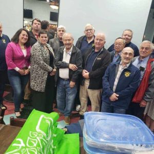 SAUGUS LIONS CLUB LEADERS: This picture introduces the new board for 2023-2024. Pictured from left to right, they are Frank Rossetti, Sue Palomba, Brad Barahona, Rosetta Cannizzaro, Anthony Speziale, Anthony LaRosa, Edward Wawrzynowicz, Bruce Torrey, Nelson Chang, Tom Traverse, Georgio Meimaris, Peter Rossetti Jr., Mike Murphy and Patty Fierro.