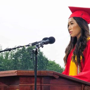 SHS Class of 2025 President Hannah Duong